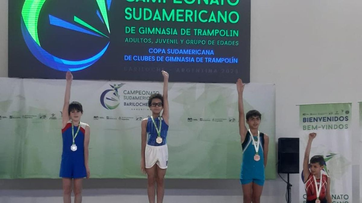 Rivera subcampeón Sudamericano en Trampolín