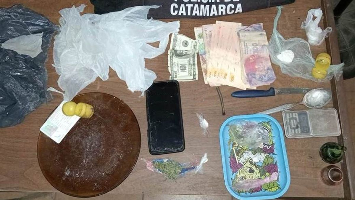 Siete detenidos en operativos antidrogas en Santa María y Capital