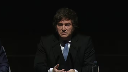 El enojo de Milei por una pregunta sobre la inflación: No es el lugar, no es el momento El enojo de Milei por una pregunta sobre la inflación: No es el lugar, no es el momento