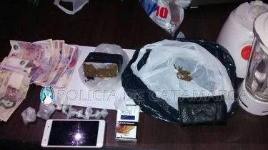 Secuestraron droga y detienen a cuatro hombres en La Paz