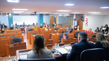 senadores del frente de todos apoyaron la formula jalil-dusso