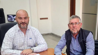 zampieri recibio a representante del consejo federal de energia electrica