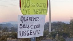 Vecinos realizan un corte de ruta en Pajonal Vecinos realizan un corte de ruta en Pajonal