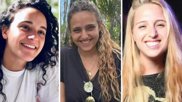 las israelies liberadas por hamas revelaron que permanecieron cautivas en tiendas de la onu
