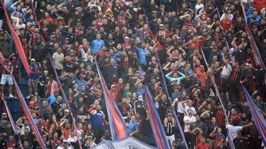 Los hinchas de San Lorenzo, muy molestos con la dirigencia.&nbsp;