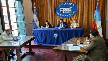 Audiencia. Ante la sala penal de la Corte de Justicia de Catamarca.