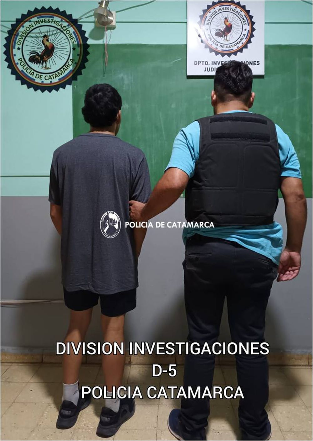 Sospechoso. Habría robado junto a un adolescente de 15 años.&nbsp;