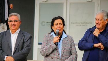 Manuela Ávila. La ministra de Salud destacó la inversión en infraestructura. Fotos Leonel Orellana (prensa Salud).&nbsp;