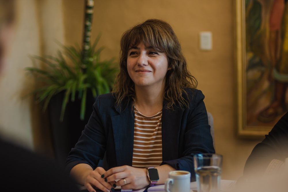 Ministra. Verónica Soria.&nbsp;