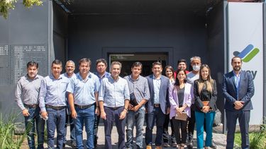 intendentes se reunieron con funcionario nacional