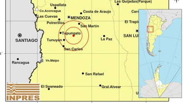 un fuerte sismo de 5.4 grados se sintio en mendoza