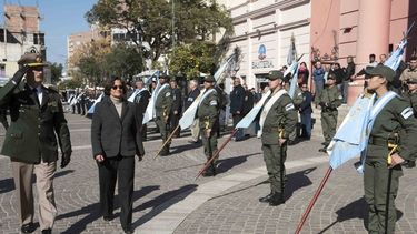 Corpacci, en el homenaje a Gendarmería