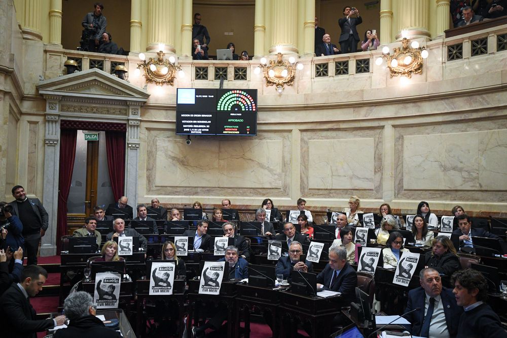 Polémica. La sesión fue declarada inválida por el oficialismo.
