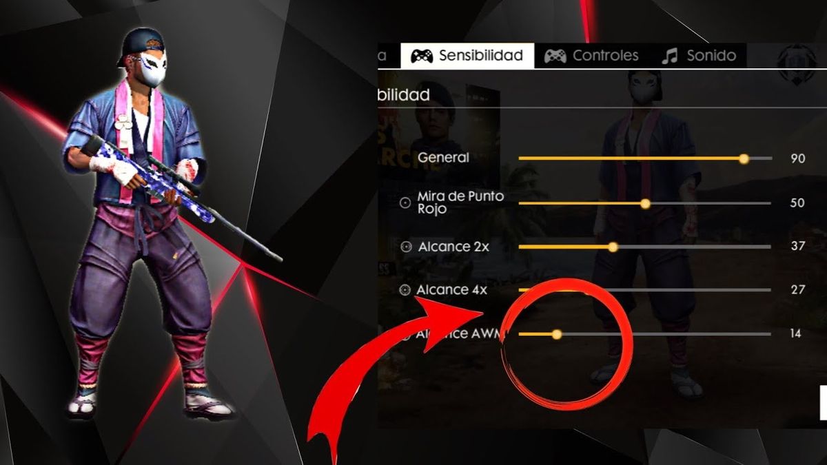 Sensibilidad Para Free Fire para dar tiros ala cabeza