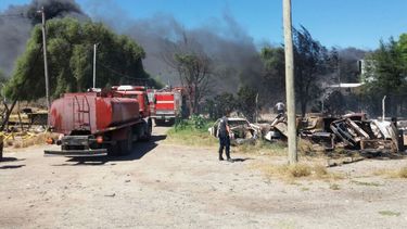 Grave incendio en El Pantanillo