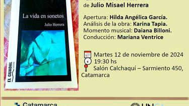 Presentan el libro La vida en sonetos