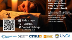 Este jueves se estrena Esquiú, el orador, el hombre