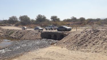 Niederle anunció la construcción de un puente en el Camino de la Virgen