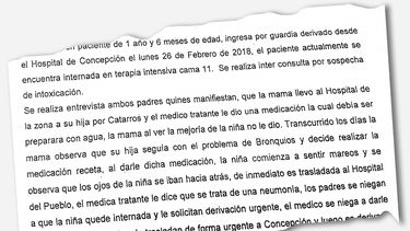 Denunció que le entregaron un medicamento contaminado