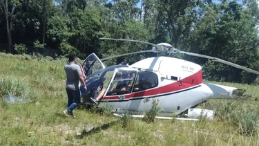 Dos argentinos heridos al caer un helicóptero en Río de Janeiro
