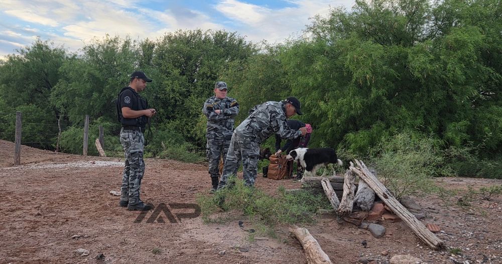 Rastrillajes. Policías e investigadores continúan con la búsqueda de Maira Cabrera.