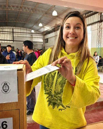 Zenteno. Será la candidata del oficialismo en las elecciones generales.