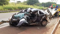 Un periodista cubría un accidente fatal y se enteró en vivo que la víctima era su hijo