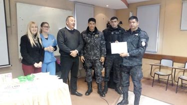 Reconocimiento a policías por el desempeño en el operativo de la ablación multiorgánica