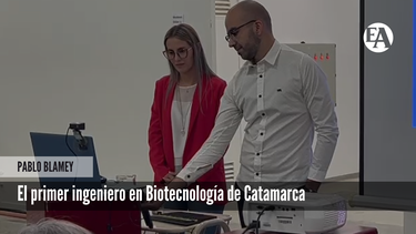 El primer ingeniero en Biotecnología de Catamarca