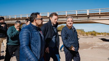 tras 60 anos sin intervenciones, ejecutan trabajos de reparacion integral en el puente la puntilla