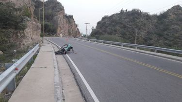 Un hombre murió en Belén al derrapar en su moto