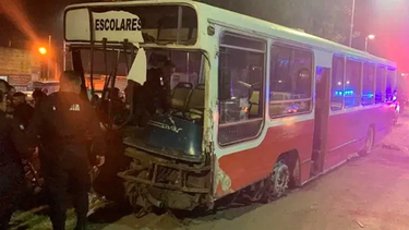 robo un micro escolar y lo persiguieron durante 22 kilometros