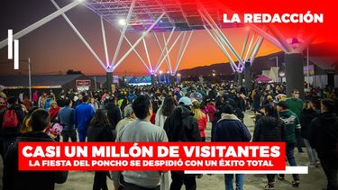 con record de visitantes y ventas termino la 51° fiesta del poncho