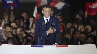 Emmanuel Macron fue reelecto presidente de Francia
