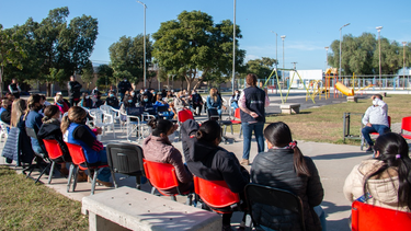 comenzaron los talleres preventivos sobre seguridad impulsados por provincia y nacion