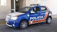 ciclista choco a un  policia, intento escaparse  y luego fue arrestado
