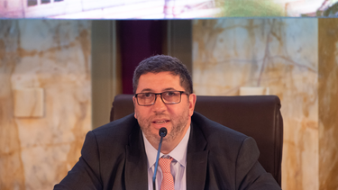 Juan Manuel Olmos, presidente de la Auditoría General de la Nación
