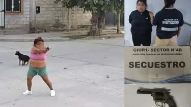 Detuvieron a Pepita, la pistolera tras una pelea a tiros entre bandas