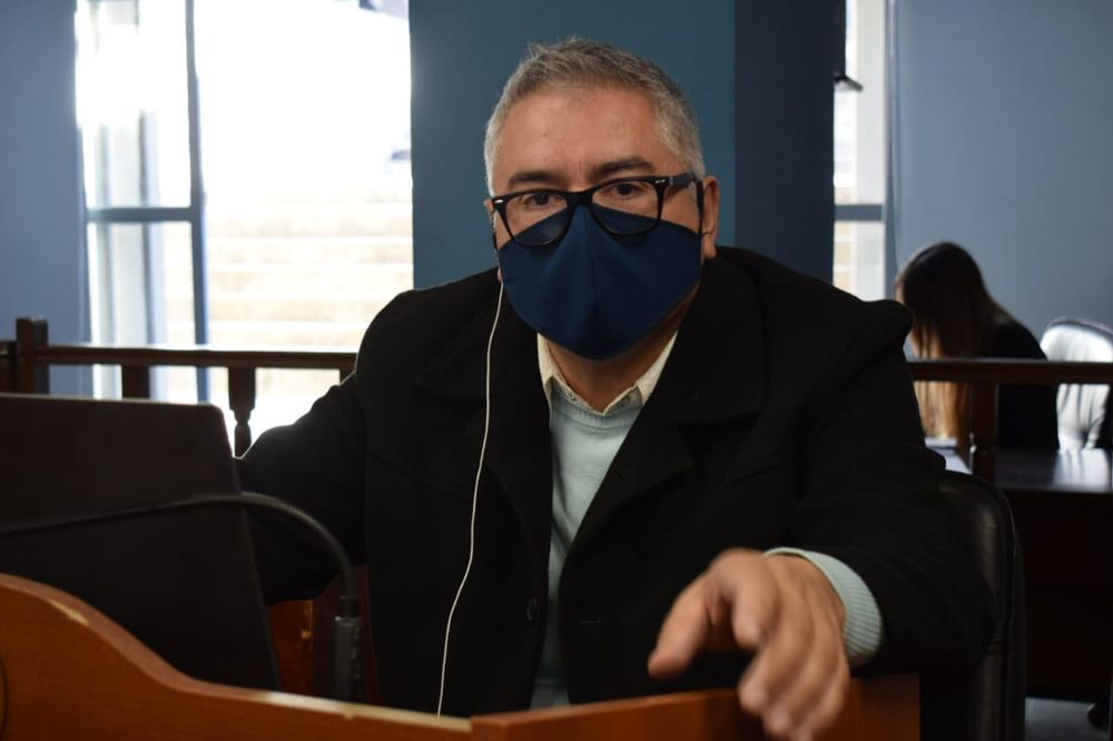 Presentación. José Chichi Sosa pide por los policías de Saujil.