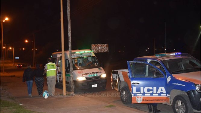 Se incendió en un local de venta de comidas