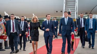 Milei se reunió con Macron y el martes lo hará con Xi Jinping