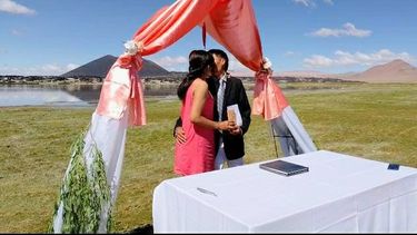 Inusual casamiento en Antofagasta de la Sierra