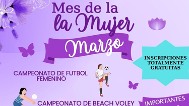 mes de la mujer en nueva coneta