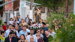 Comienzan las fiestas patronales en honor a San José en Piedra Blanca