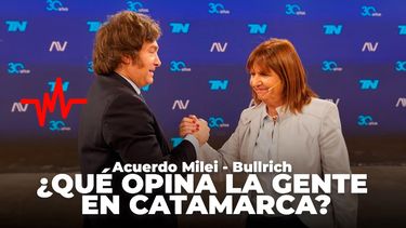 acuerdo milei-bullrich: ¿que opina la gente en catamarca?