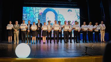 egreso la nueva promocion de oficiales ayudantes y subadjutores de la policia