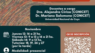 alejandra ciriza dictara un seminario de posgrado en la facultad de humanidades