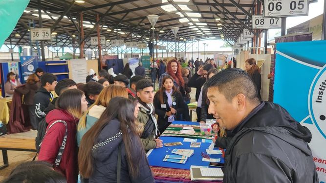 Feria. La edición 2022 contó con gran concurrencia de alumnos.