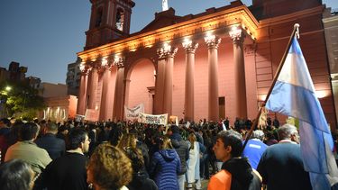 Varios sectores sumaron sus consignas a la marcha de los docentes autoconvocados