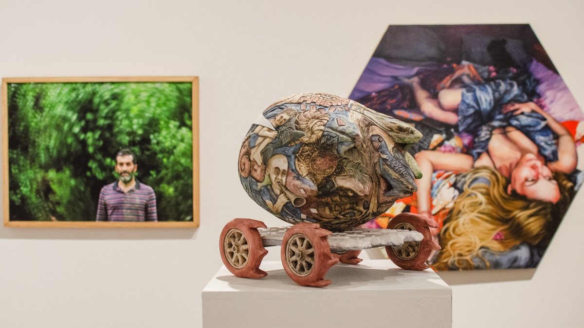 La muestra del 3° Salón de Artes Visuales puede visitarse en el Bellas Artes